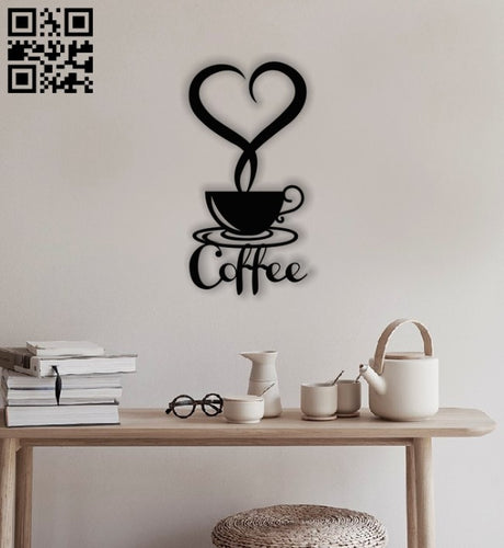 Art Deco Coffee Wall Décor (E0013329)