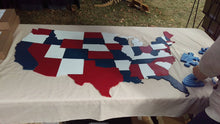 Load image into Gallery viewer, Large &quot;Adventure Awaits&quot; Picture Ready 50 State Wooden USA Puzzle (831-39) - FREE SHIPPING