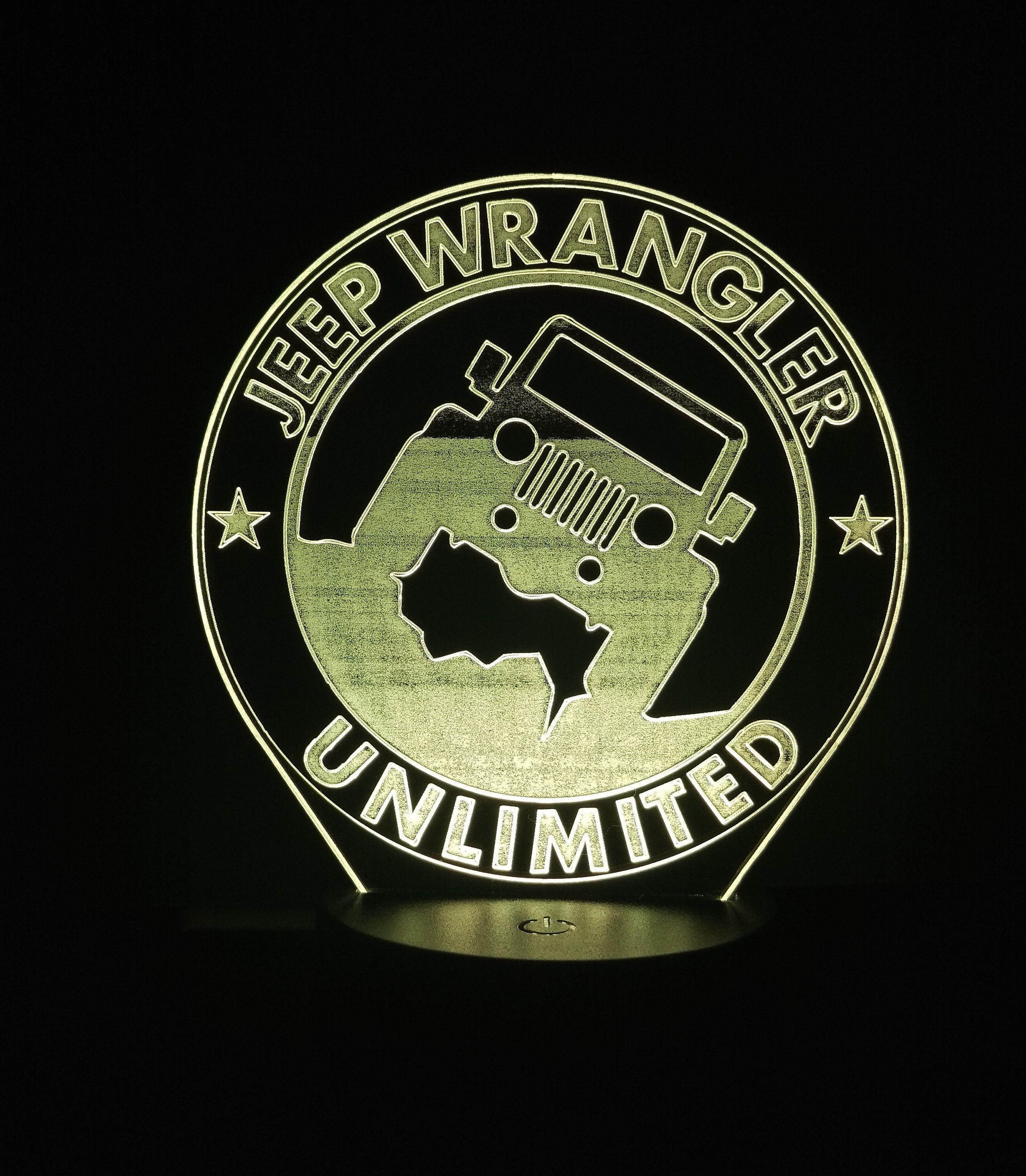 Awesome "Jeep Wrangler - Unlimited" LED lamp (1105) - FREE SHIPPING!