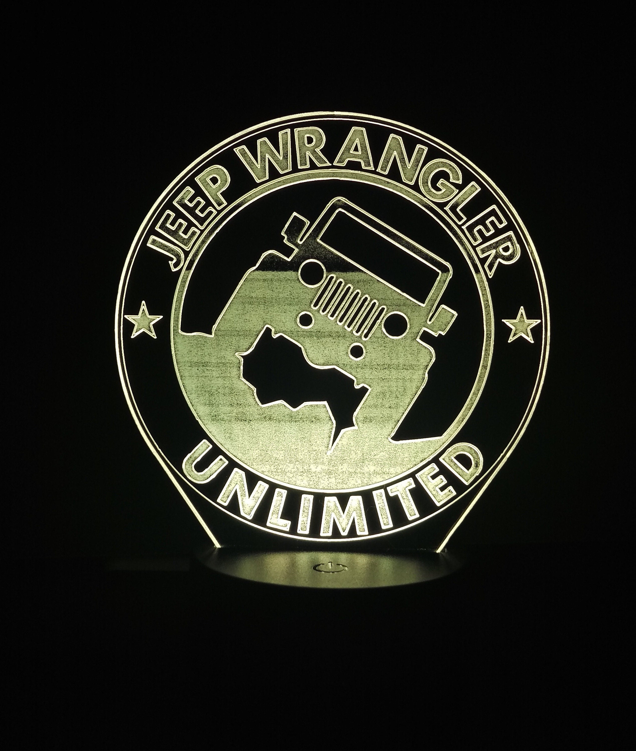 Awesome "Jeep Wrangler - Unlimited" LED lamp (1105) - FREE SHIPPING!
