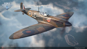 Awesome "Supermarine Spitfire" LED 3D lamp (1110) - FREE SHIPPING!