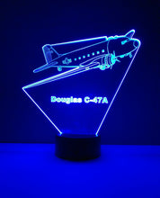 Load image into Gallery viewer, Awesome &quot;Douglas C-47A&quot; LED 3D lamp (1114) - FREE SHIPPING!