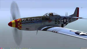 Awesome 3D "P-51D Mustang" LED lamp (1107) - FREE SHIPPING!