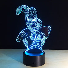 Load image into Gallery viewer, Awesome 3D &quot;Spiderman&quot; LED Lamp (2085) - FREE SHIPPING!
