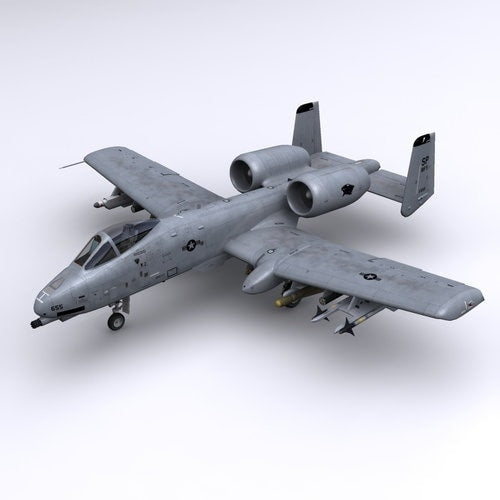 Awesome "A-10 Thunderbolt" 3D LED Lamp (1135)