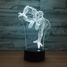 Load image into Gallery viewer, Awesome &quot;Spiderman&quot; 3D LED Lamp (21217) - FREE SHIPPING!