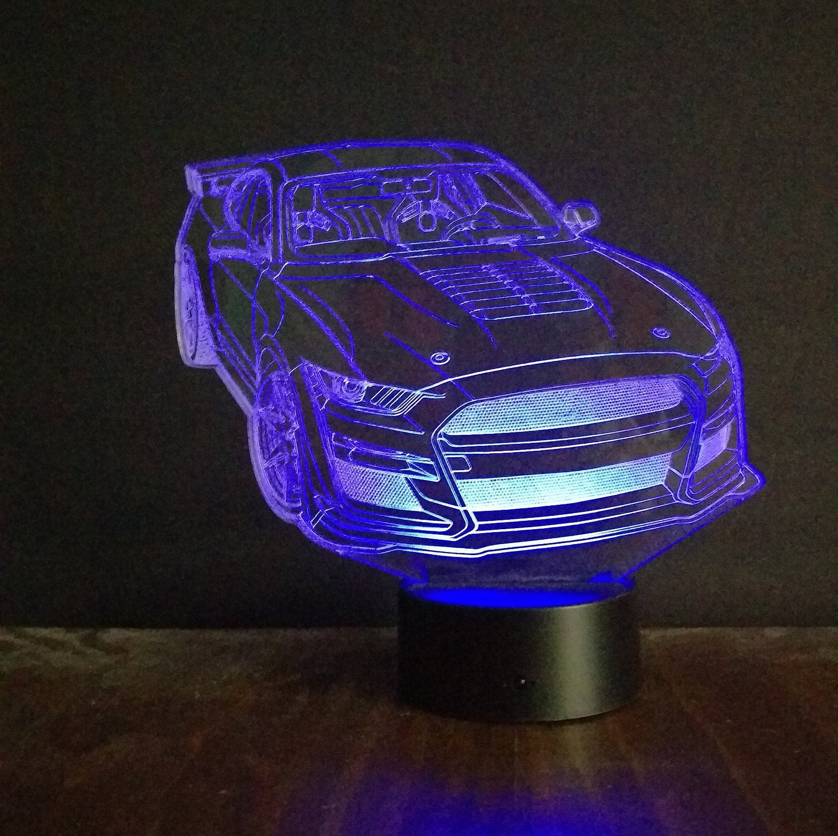 Awesome "Ford Shelby GT500" 3D LED Lamp (1175) - FREE SHIPPING