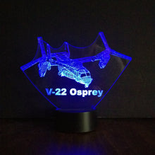 Load image into Gallery viewer, Awesome 3D &quot;OV-22 Osprey &quot; LED Lamp (1173) - Free Shipping!