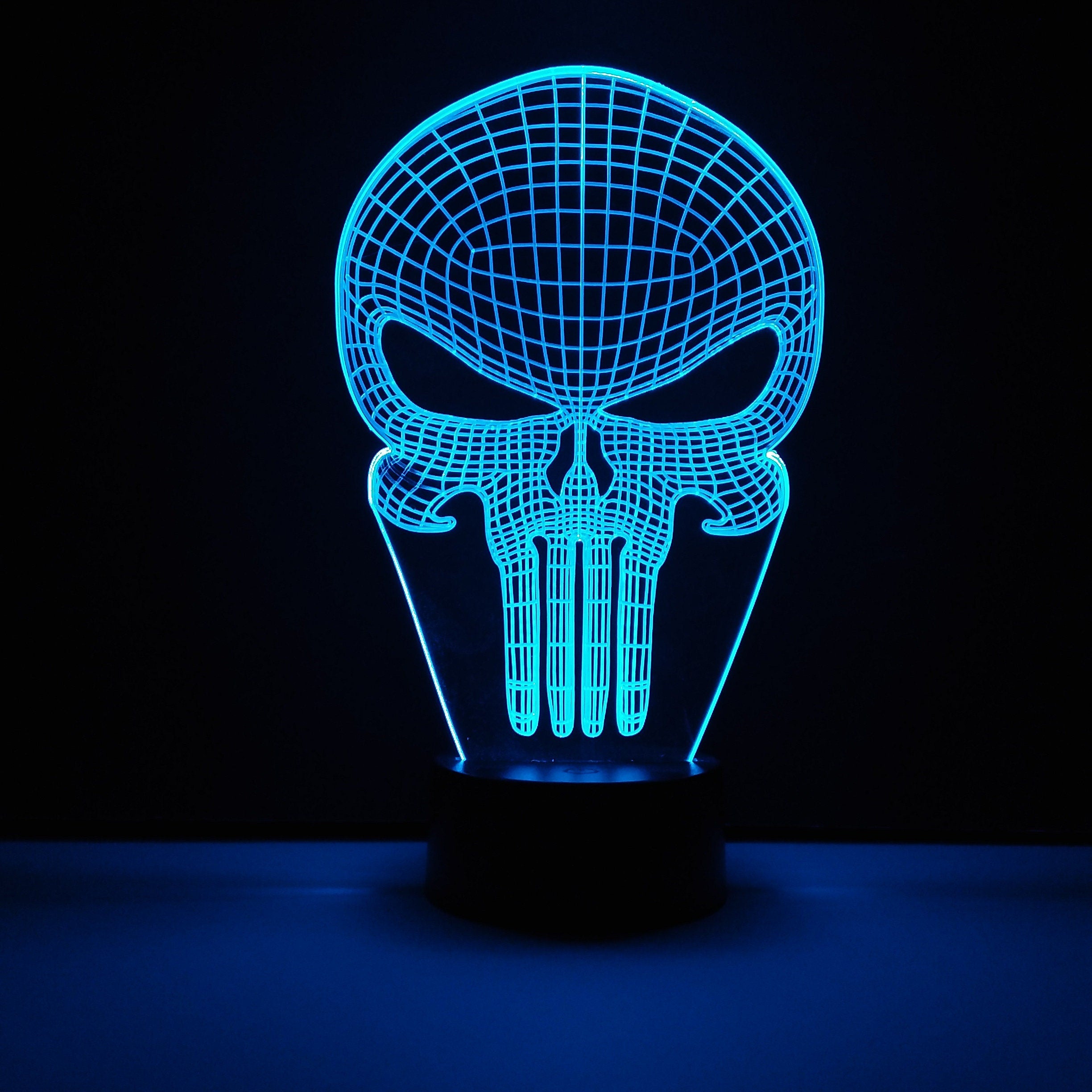 Awesome "Punisher" LED Lamp (2319)