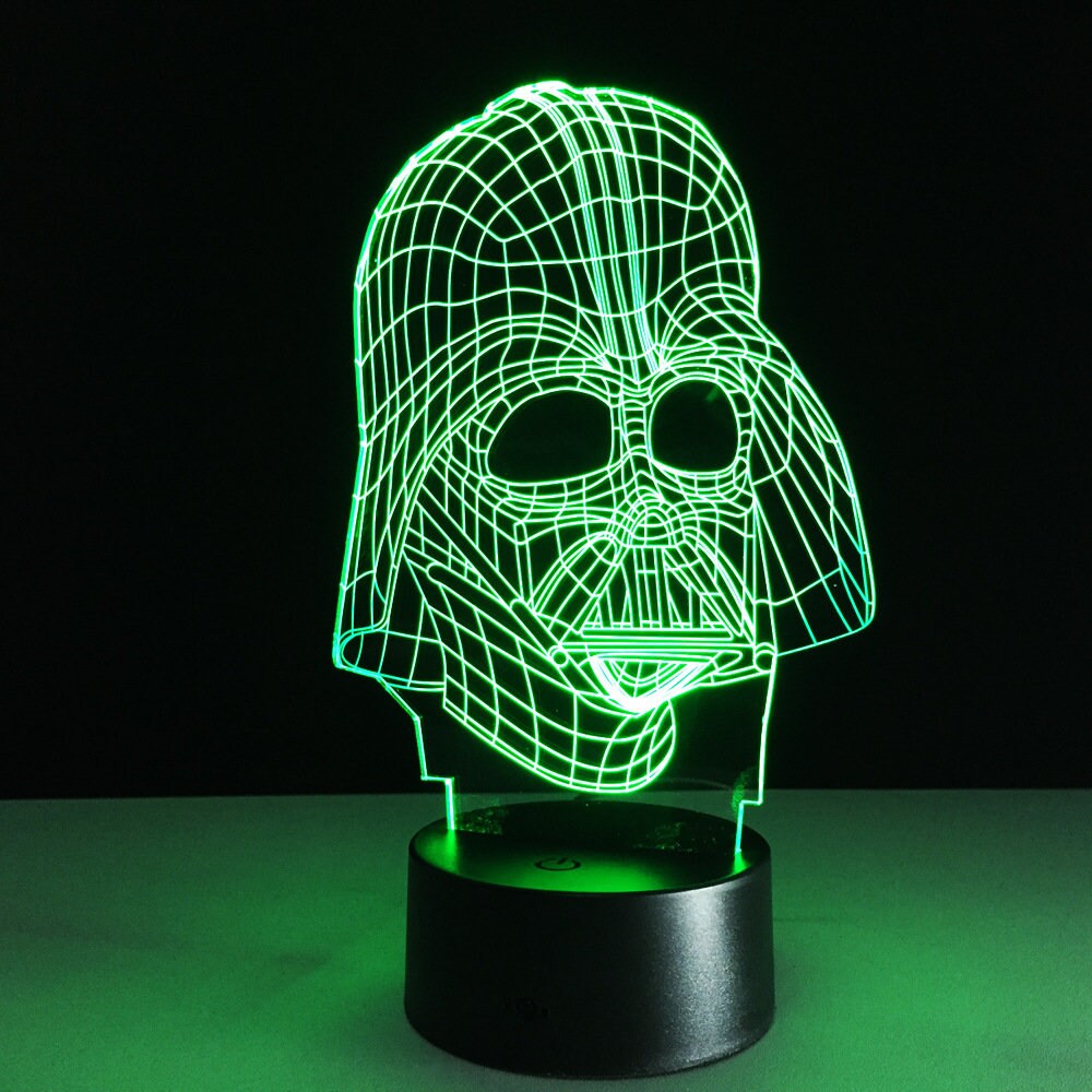 Awesome "Darth Vader" 3D LED Lamp (2039)