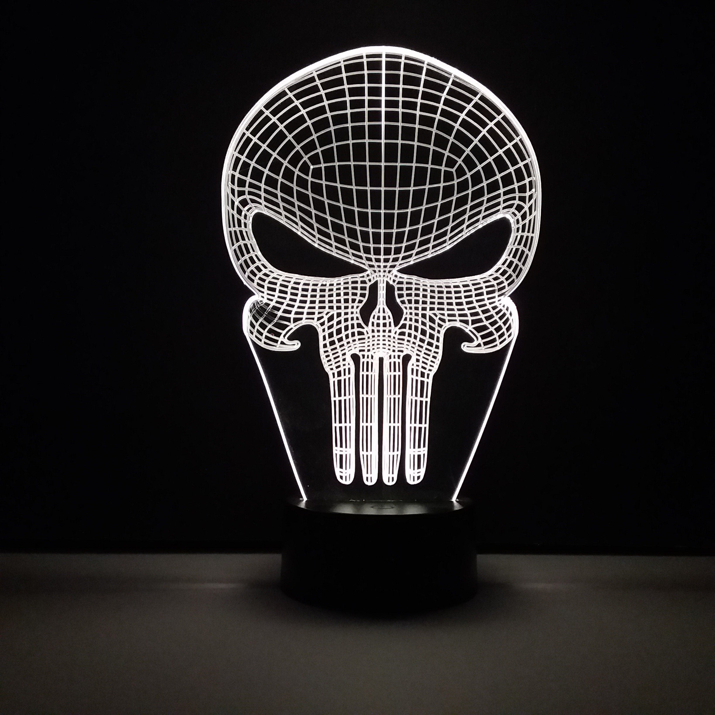 Awesome "Punisher" LED Lamp (2319)