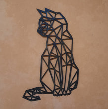 Load image into Gallery viewer, Art Deco Sea Horse Polygon Wall Décor (E0013343)